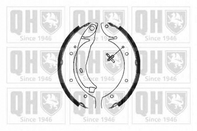 QUINTON HAZELL bs1075 -  Комплект тормозных колодок